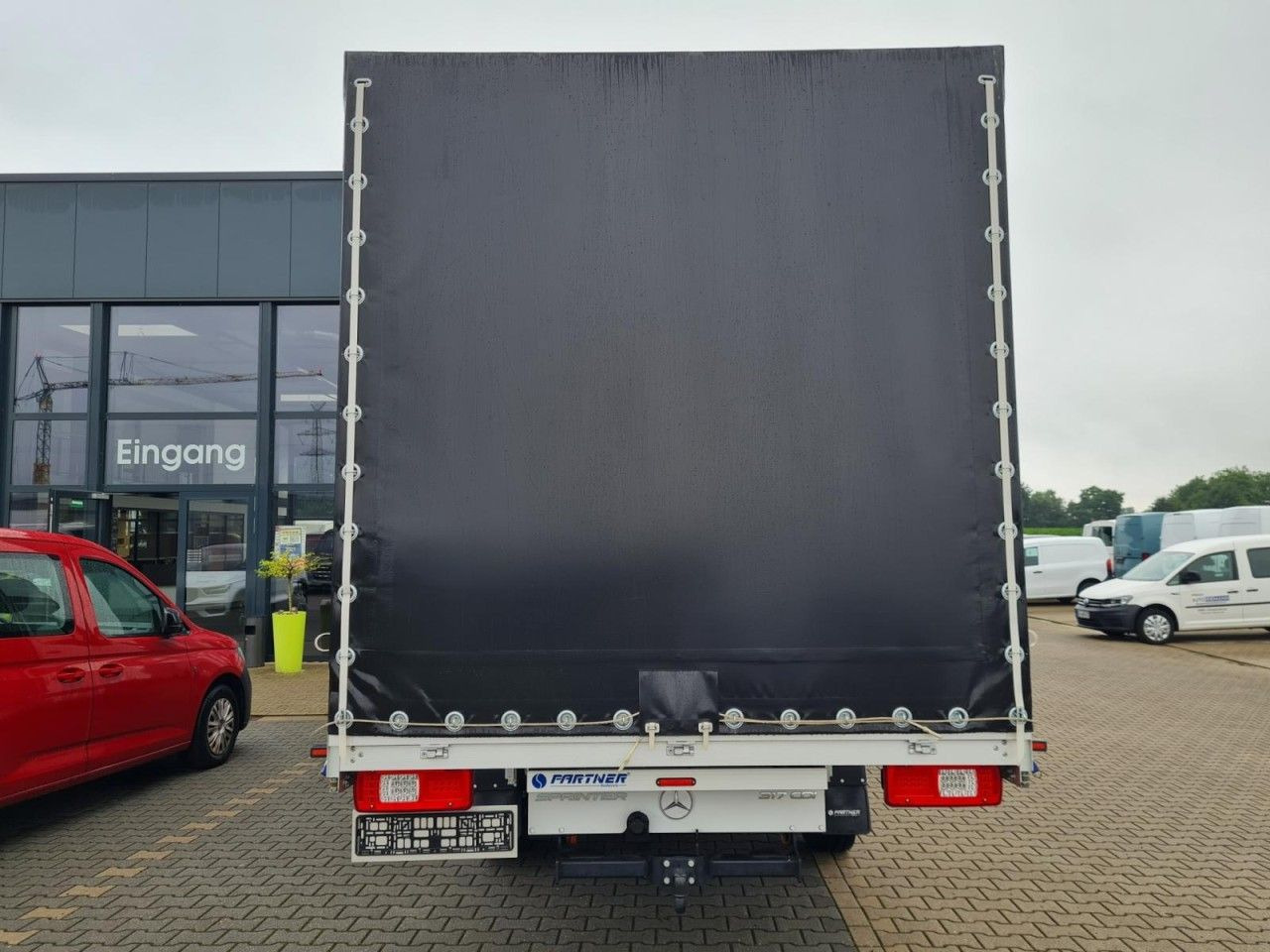 Mercedes-Benz Sprinter 317 AG Pritsche Schiebe Plane Schlafkab - Tenteli kamyonet: fotoğraf 5 Mercedes-Benz Sprinter 317 AG Pritsche Schiebe Plane Schlafkab - Tenteli kamyonet: fotoğraf 5
