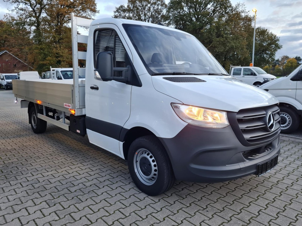 Mercedes-Benz Sprinter 317 CDI Pritsche L3 lang RWD KLIMA TEMPOMAT - Açık kasa kamyonet: fotoğraf 3 Mercedes-Benz Sprinter 317 CDI Pritsche L3 lang RWD KLIMA TEMPOMAT - Açık kasa kamyonet: fotoğraf 3
