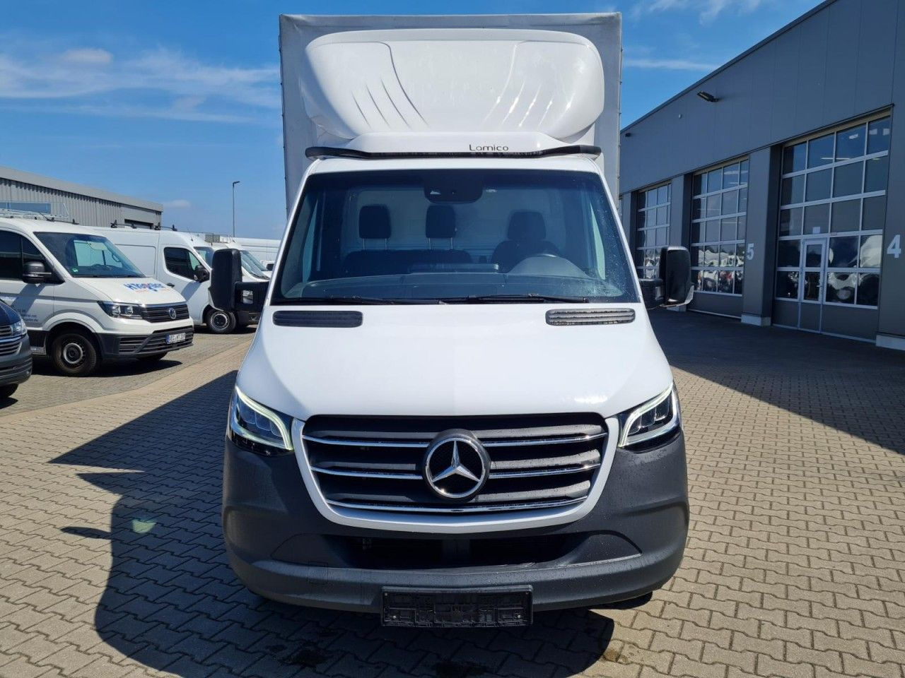 Mercedes-Benz Sprinter 317 Pritsche Plane 10 Pal. RWD LED - Tenteli kamyonet: fotoğraf 2 Mercedes-Benz Sprinter 317 Pritsche Plane 10 Pal. RWD LED - Tenteli kamyonet: fotoğraf 2