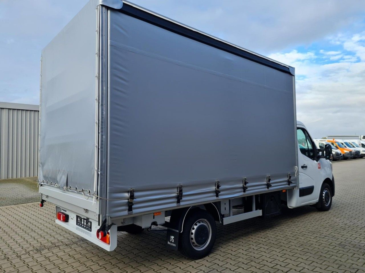 Renault Master 3,5t Pritsche Schiebe Plane ERGO TEMPOMAT - Tenteli kamyonet: fotoğraf 5 Renault Master 3,5t Pritsche Schiebe Plane ERGO TEMPOMAT - Tenteli kamyonet: fotoğraf 5