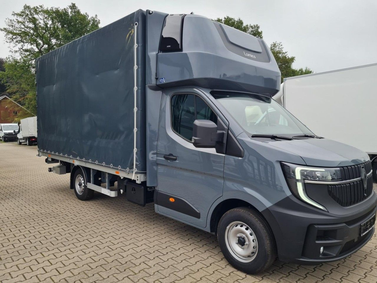 Renault Master New Pritsche Schiebe Plane Schlafkab LBW - Tenteli kamyonet: fotoğraf 3 Renault Master New Pritsche Schiebe Plane Schlafkab LBW - Tenteli kamyonet: fotoğraf 3