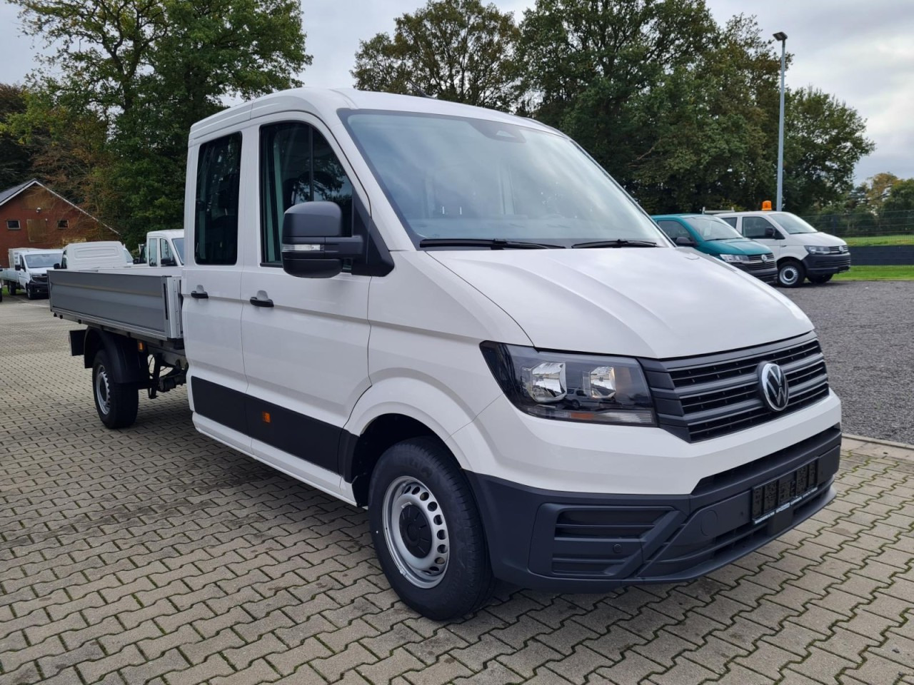 Volkswagen Crafter 35 Doka TDI Pritsche L4 AHK Komfortsitz - Açık kasa kamyonet, Çift kabin kamyonet: fotoğraf 3 Volkswagen Crafter 35 Doka TDI Pritsche L4 AHK Komfortsitz - Açık kasa kamyonet, Çift kabin kamyonet: fotoğraf 3