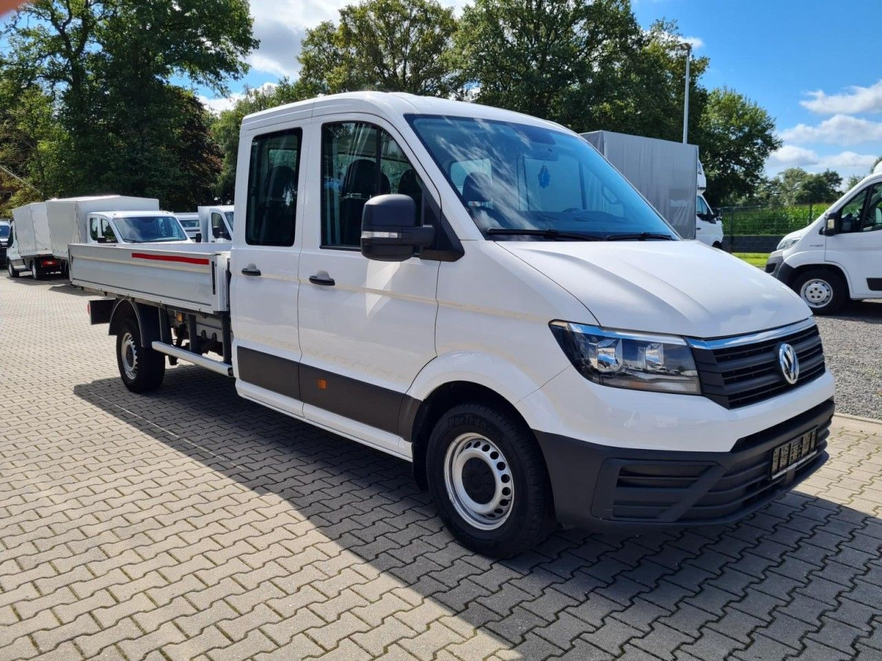 Volkswagen Crafter 35 Doka lang RWD AHK - 3.5to KLIMA TEMPO - Açık kasa kamyonet, Çift kabin kamyonet: fotoğraf 3 Volkswagen Crafter 35 Doka lang RWD AHK - 3.5to KLIMA TEMPO - Açık kasa kamyonet, Çift kabin kamyonet: fotoğraf 3