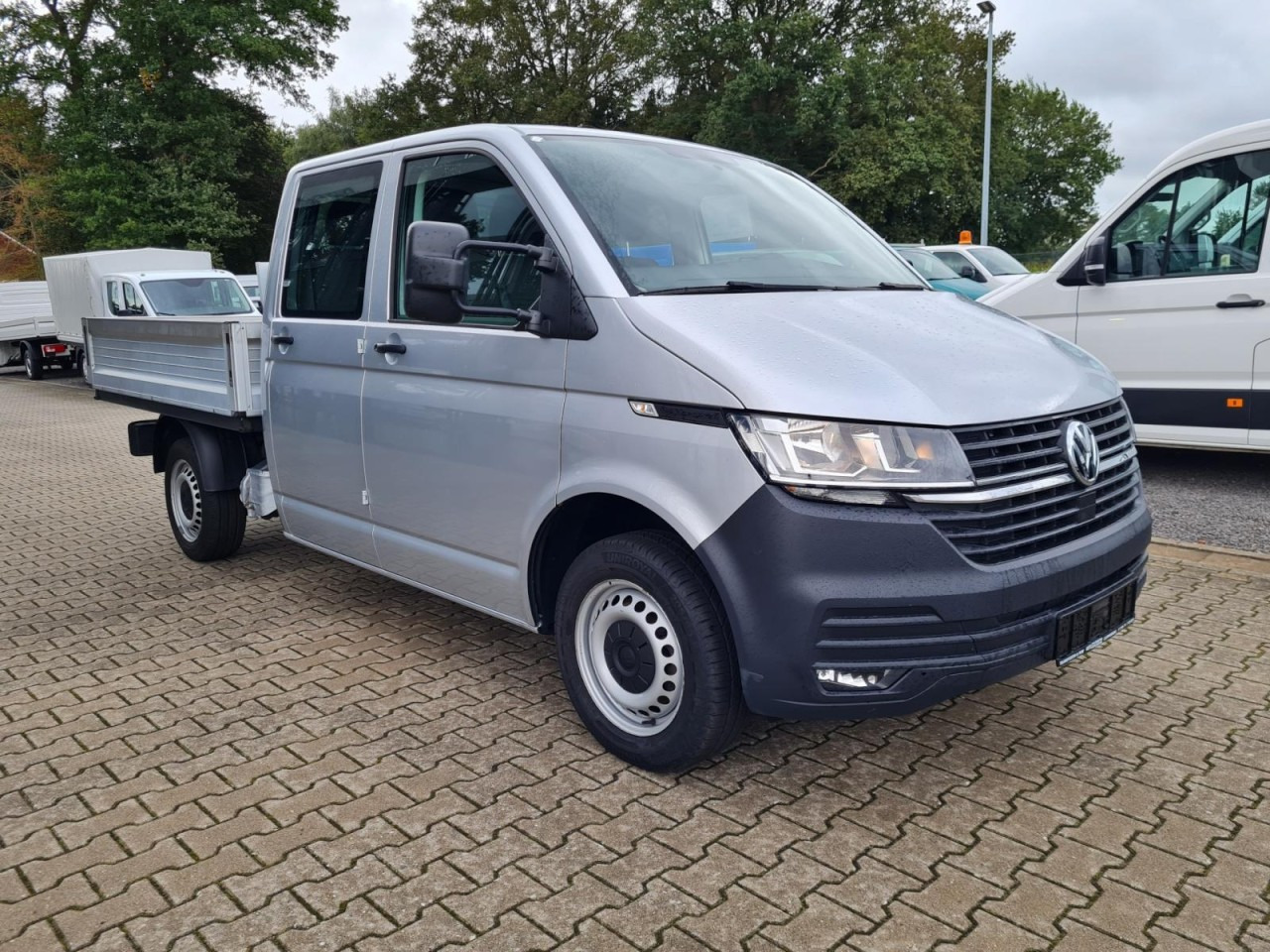 Volkswagen T6.1 Doka Pritsche Plane 6-Sitze Klima Komfort - Açık kasa kamyonet, Çift kabin kamyonet: fotoğraf 3 Volkswagen T6.1 Doka Pritsche Plane 6-Sitze Klima Komfort - Açık kasa kamyonet, Çift kabin kamyonet: fotoğraf 3