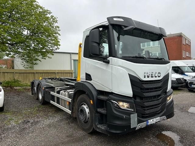 Iveco X-WAY AD280X46Y/PS ON Palfinger PH T20 SLD5 3... - Kancalı yükleyici kamyon: fotoğraf 1 Iveco X-WAY AD280X46Y/PS ON Palfinger PH T20 SLD5 3... - Kancalı yükleyici kamyon: fotoğraf 1