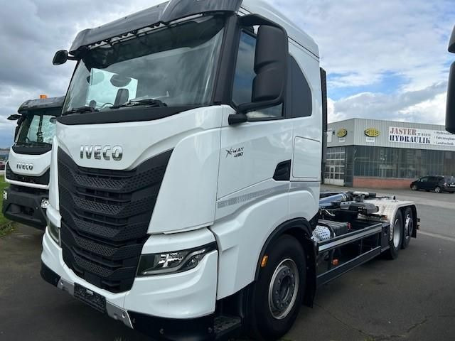 Iveco X-WAY AS280X49Y/PS ON Abrollkipper Hiab 21S.... - Kancalı yükleyici kamyon: fotoğraf 3 Iveco X-WAY AS280X49Y/PS ON Abrollkipper Hiab 21S.... - Kancalı yükleyici kamyon: fotoğraf 3