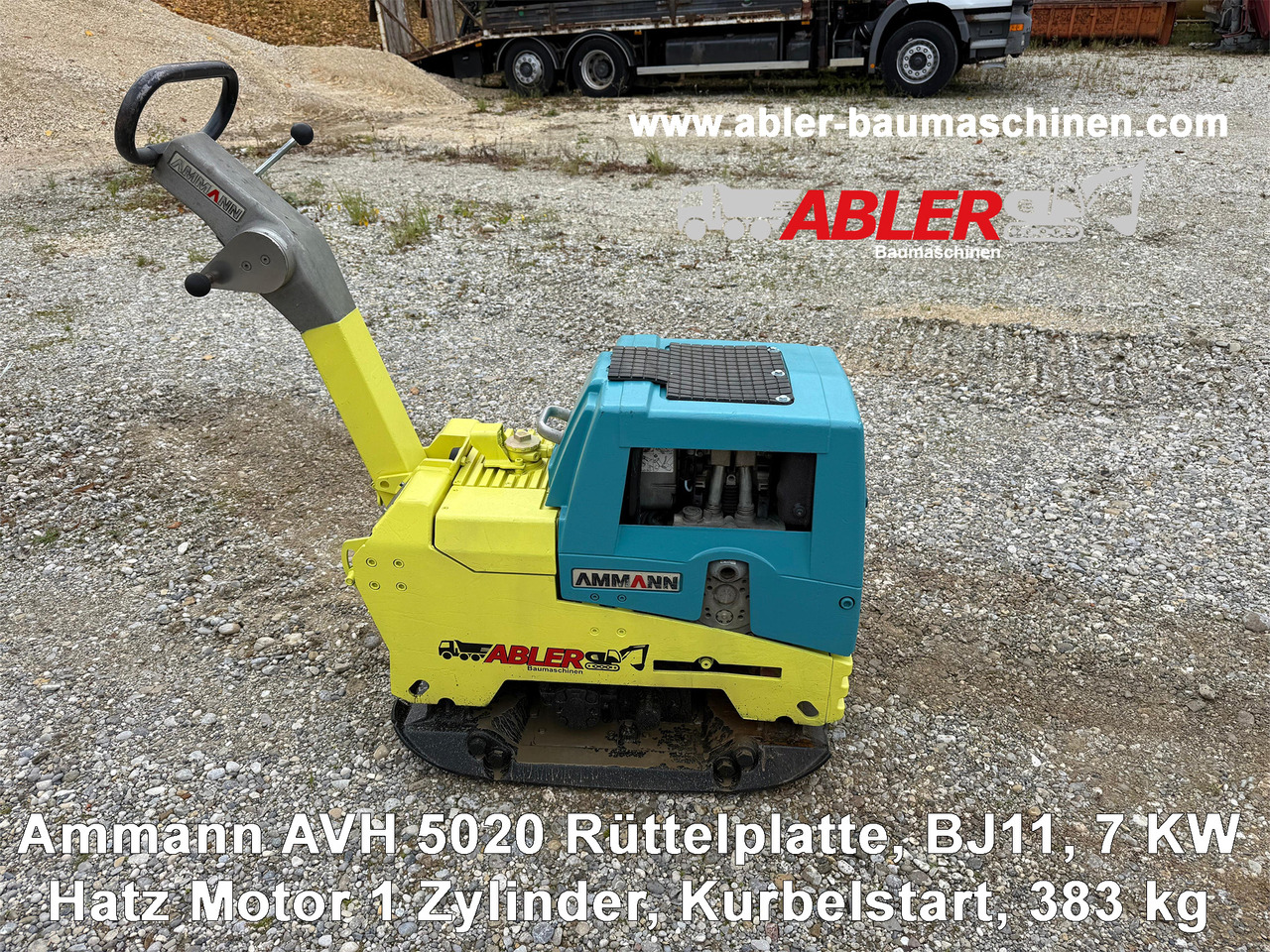 Ammann AVH 5020 Rüttelplatte 383 kg - Titreşimli kompaktör: fotoğraf 1 Ammann AVH 5020 Rüttelplatte 383 kg - Titreşimli kompaktör: fotoğraf 1