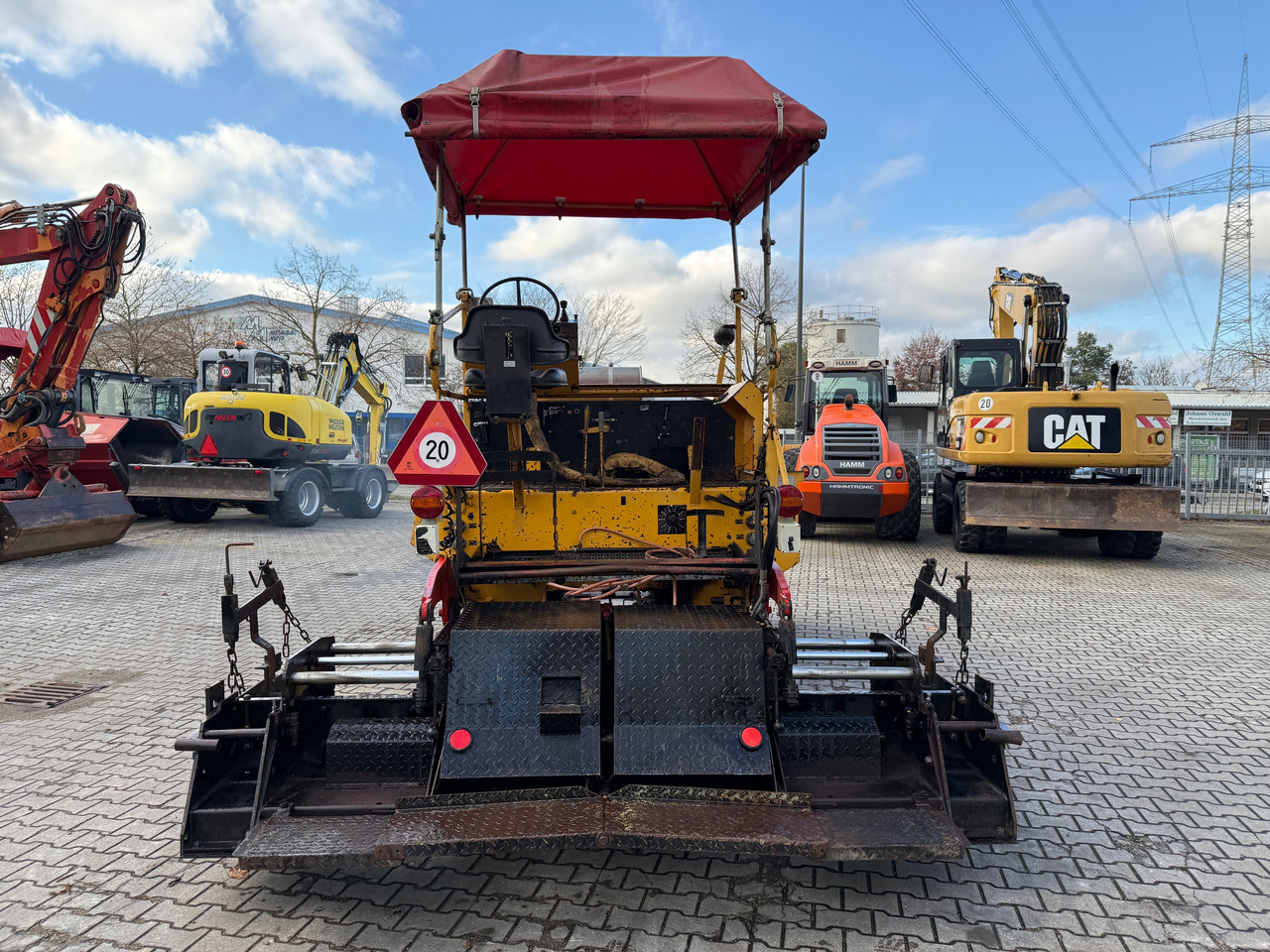 Dynapac 5000R Asphaltfertiger - Asfalt serici: fotoğraf 5 Dynapac 5000R Asphaltfertiger - Asfalt serici: fotoğraf 5