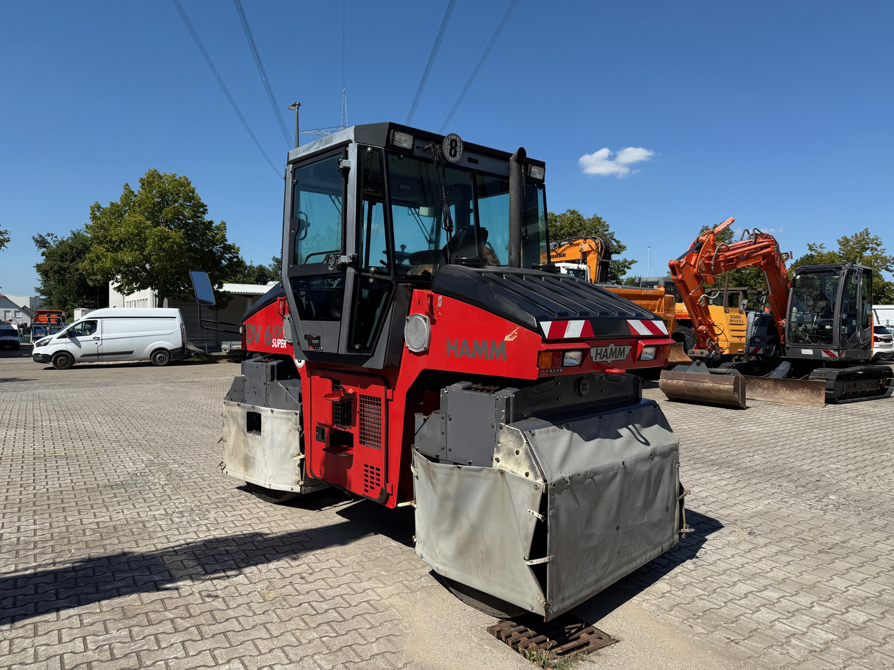 Hamm DV6 KK Gummiradwalze - Lastik tekerlekli silindir: fotoğraf 5 Hamm DV6 KK Gummiradwalze - Lastik tekerlekli silindir: fotoğraf 5