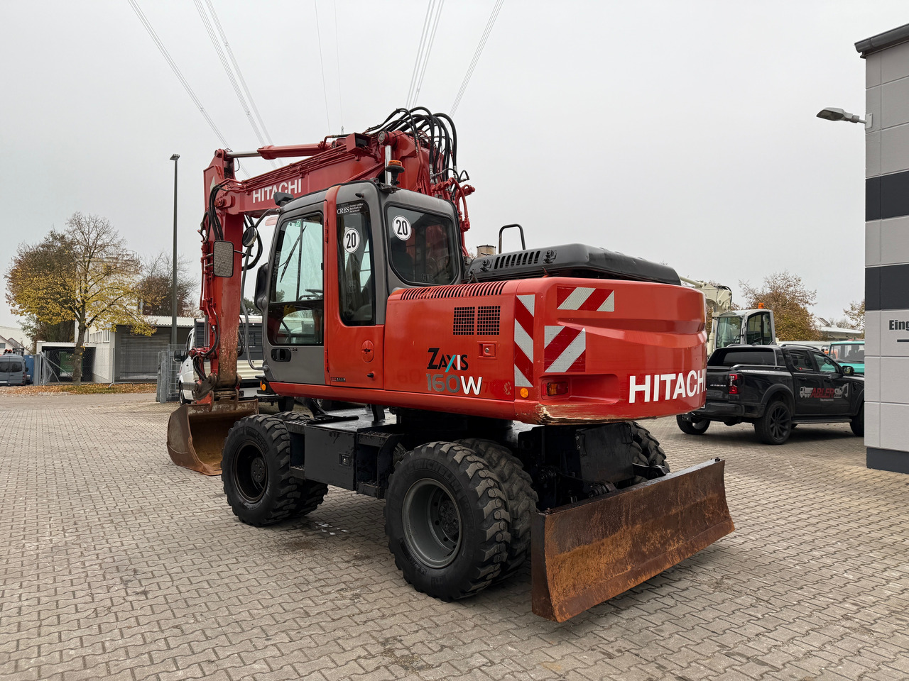 Hitachi ZX 160 W Mobilbagger Klima Zentralschmierung OQ 60-5 - Tekerlekli ekskavatör: fotoğraf 5 Hitachi ZX 160 W Mobilbagger Klima Zentralschmierung OQ 60-5 - Tekerlekli ekskavatör: fotoğraf 5