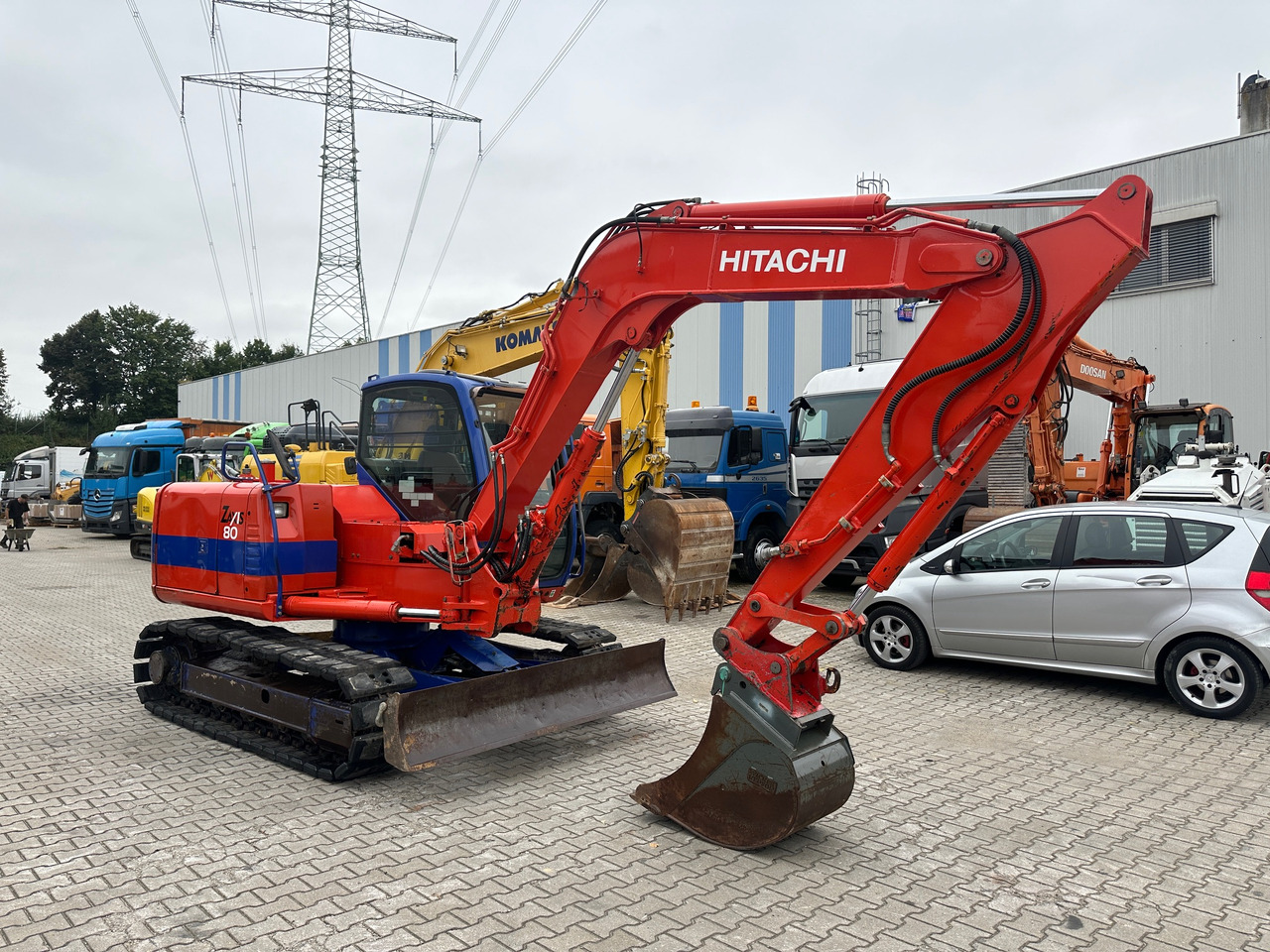 Hitachi ZX80 SBLC Kettenbagger MS08 SW Klima - Ekskavatör: fotoğraf 3 Hitachi ZX80 SBLC Kettenbagger MS08 SW Klima - Ekskavatör: fotoğraf 3