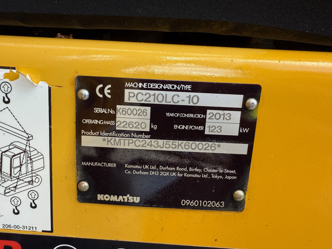 Ekskavatör Komatsu PC210 LC-10 Kettenbagger MS21 Kamera: fotoğraf 15