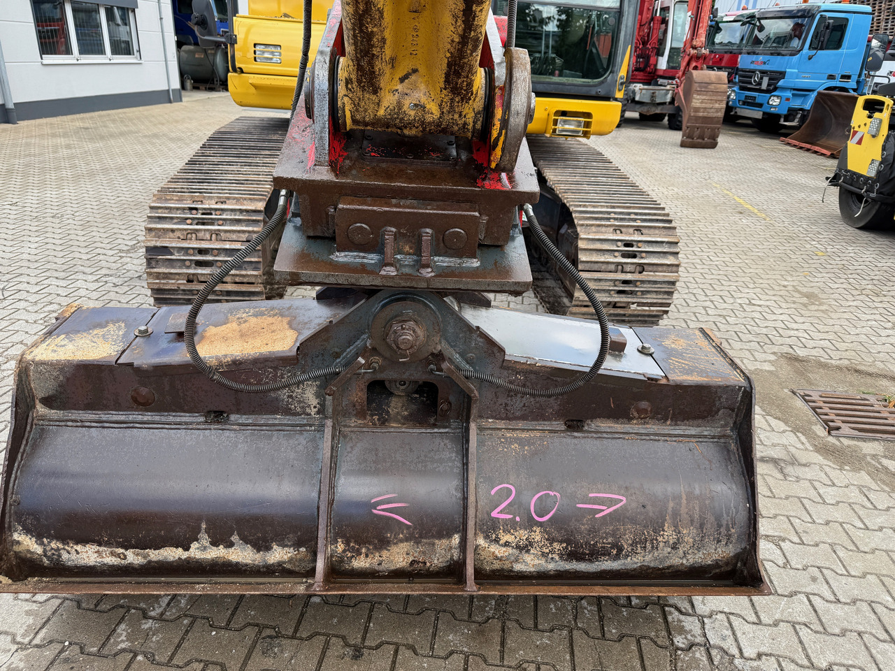Ekskavatör Komatsu PC210 LC-10 Kettenbagger MS21 Kamera: fotoğraf 11