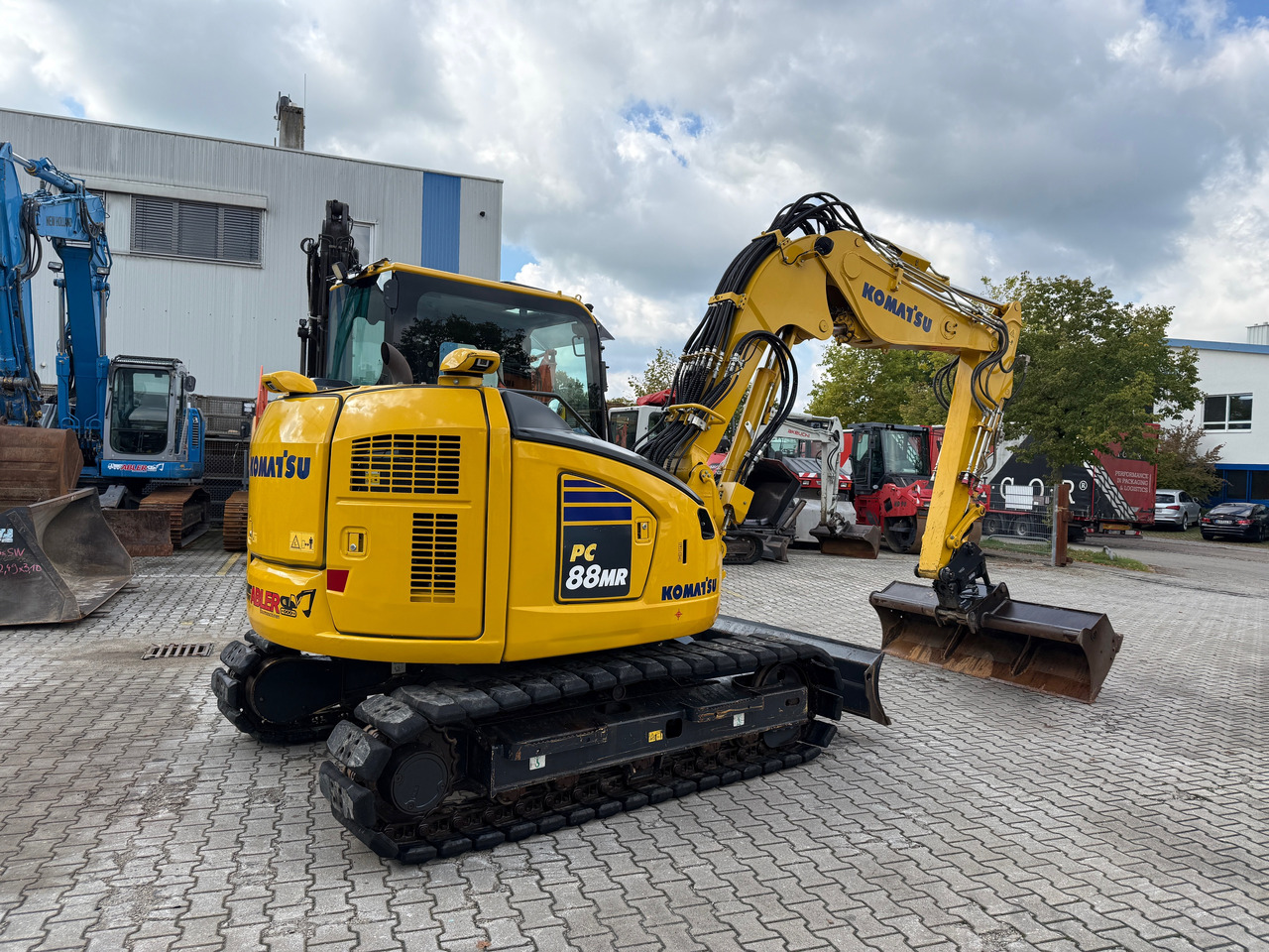 Komatsu PC88 MR-11E0 Kompaktbagger Verstellausleger Powertilt - Ekskavatör: fotoğraf 4 Komatsu PC88 MR-11E0 Kompaktbagger Verstellausleger Powertilt - Ekskavatör: fotoğraf 4