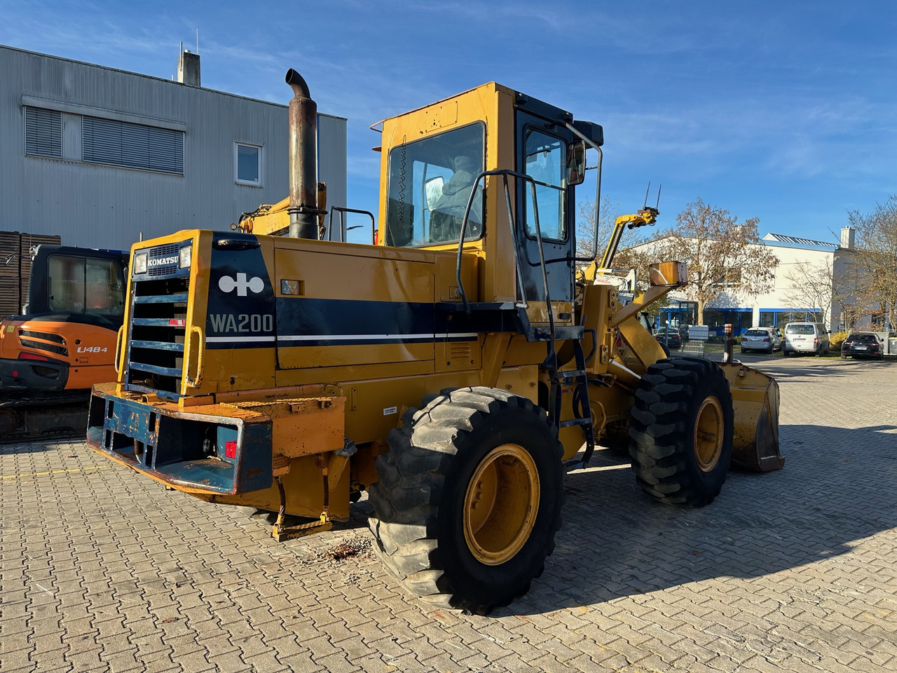 Komatsu WA200 Radlader - Tekerlekli yükleyici: fotoğraf 4 Komatsu WA200 Radlader - Tekerlekli yükleyici: fotoğraf 4
