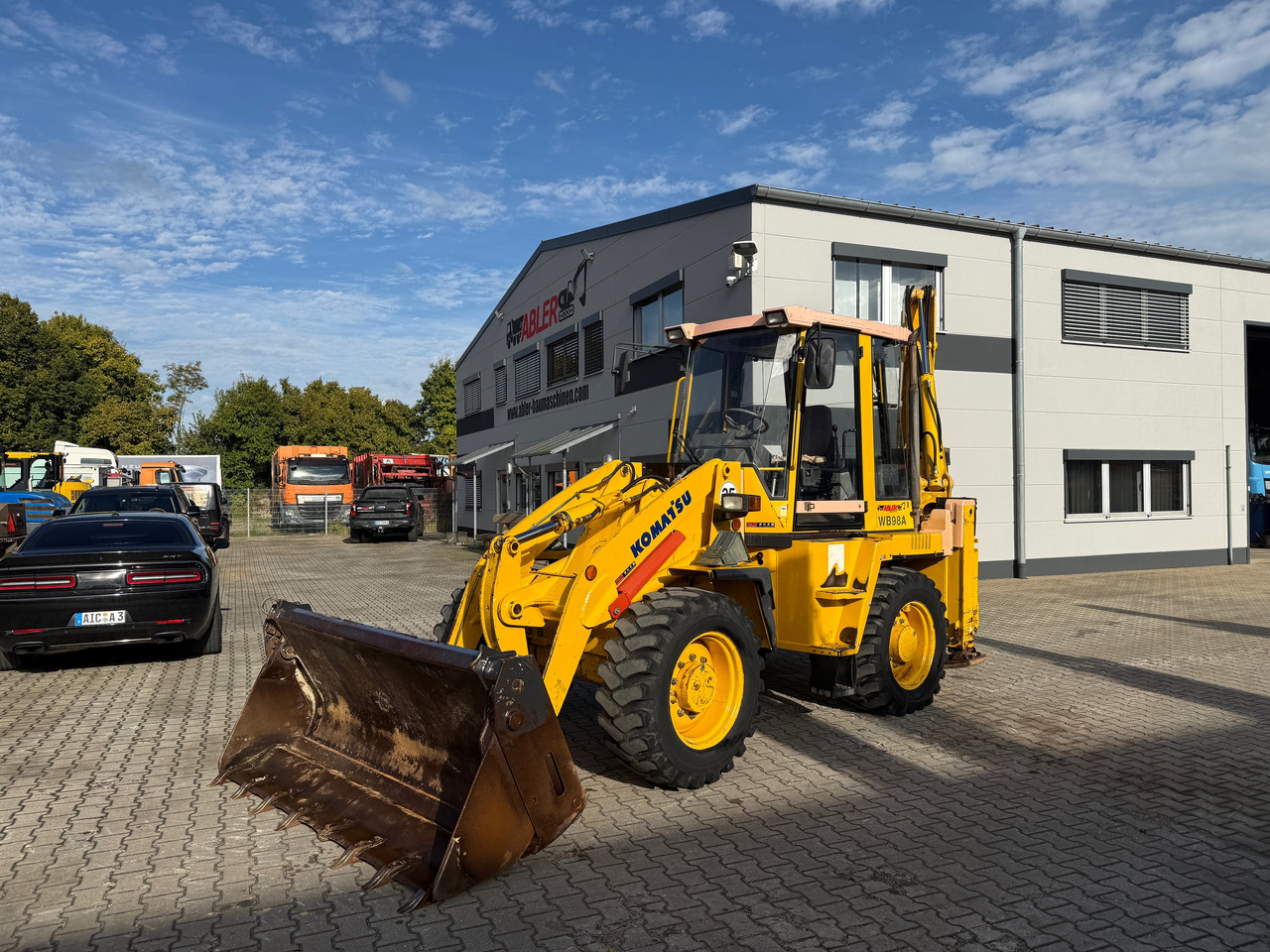 Komatsu WB98A-2 Baggerlader SW - Iş makinesi: fotoğraf 3 Komatsu WB98A-2 Baggerlader SW - Iş makinesi: fotoğraf 3