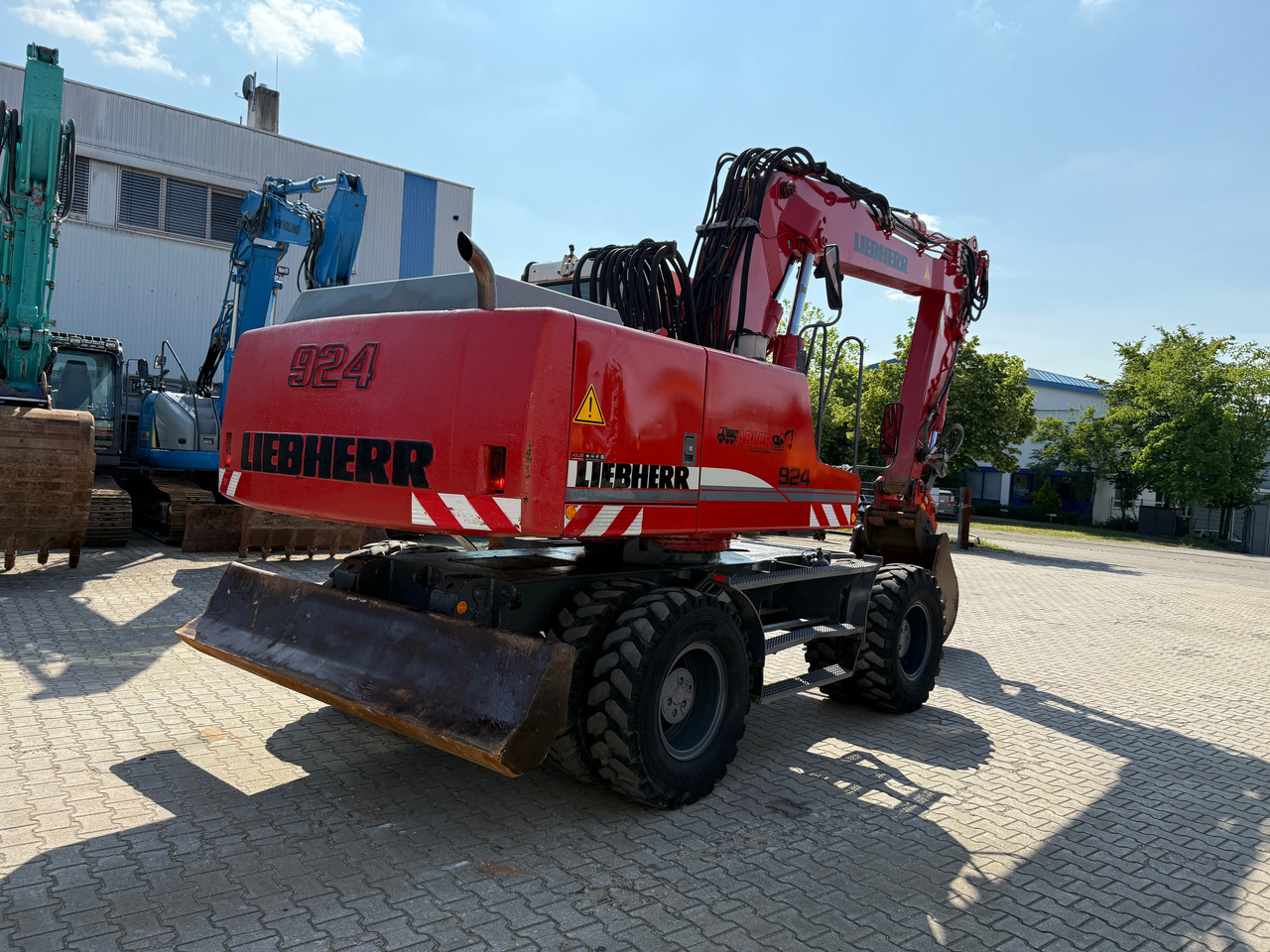 Liebherr A924B Litronic Mobilbagger MS25 - Ekskavatör: fotoğraf 4 Liebherr A924B Litronic Mobilbagger MS25 - Ekskavatör: fotoğraf 4