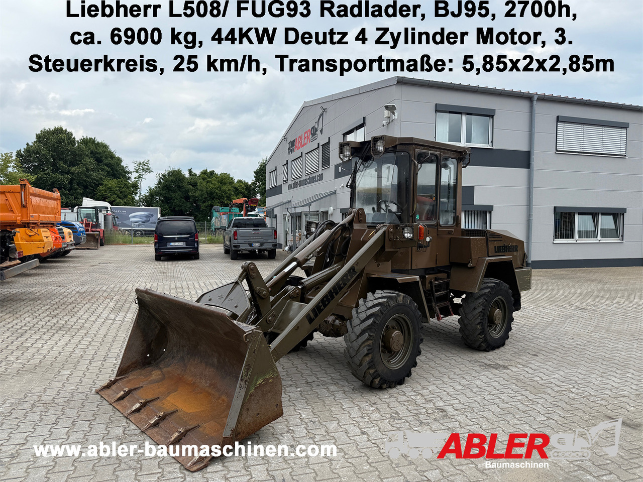 Liebherr L508 / FUG93 Radlader - Tekerlekli yükleyici: fotoğraf 1 Liebherr L508 / FUG93 Radlader - Tekerlekli yükleyici: fotoğraf 1