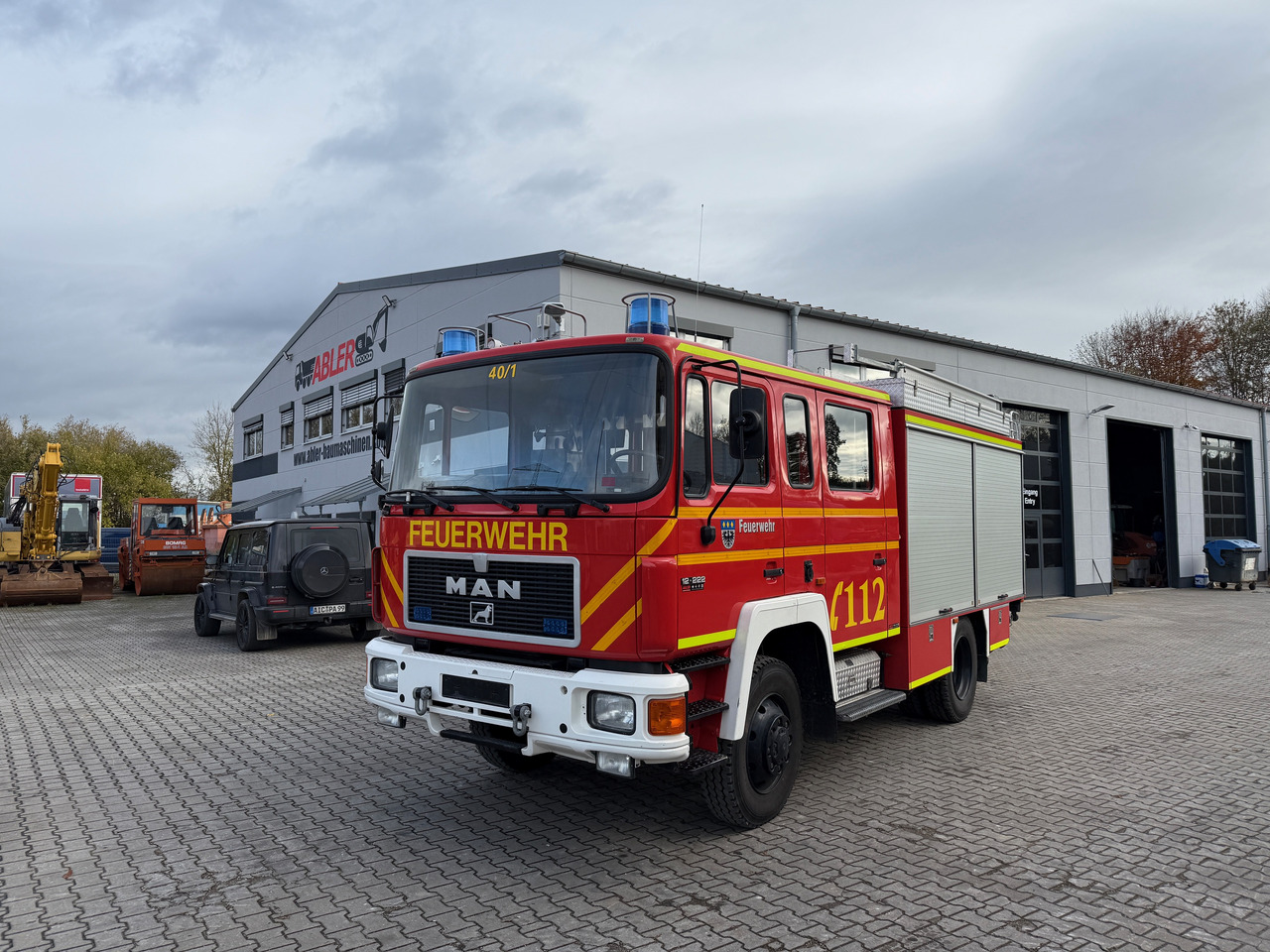 MAN 12.222 LF16 Feuerwehr-LKW - İtfaiye aracı: fotoğraf 2 MAN 12.222 LF16 Feuerwehr-LKW - İtfaiye aracı: fotoğraf 2