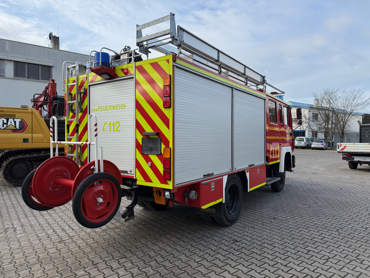 MAN 12.222 LF16 Feuerwehr-LKW - İtfaiye aracı: fotoğraf 4 MAN 12.222 LF16 Feuerwehr-LKW - İtfaiye aracı: fotoğraf 4