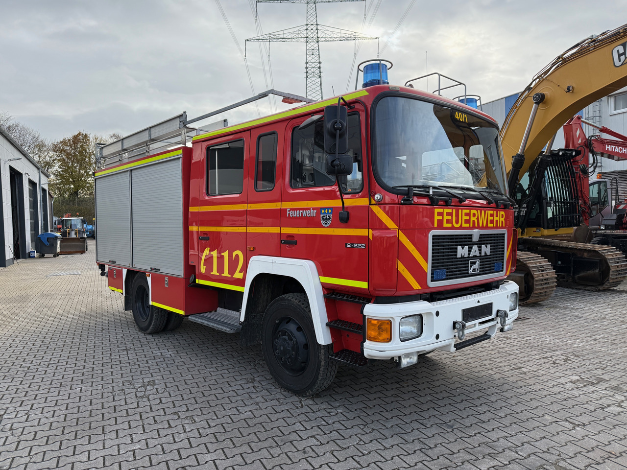 MAN 12.222 LF16 Feuerwehr-LKW - İtfaiye aracı: fotoğraf 3 MAN 12.222 LF16 Feuerwehr-LKW - İtfaiye aracı: fotoğraf 3
