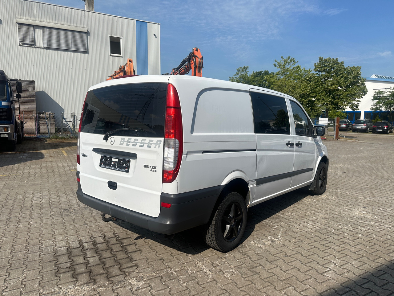 Mercedes-Benz 116 CDI Vito 4x4 Allrad - Binek araba: fotoğraf 4 Mercedes-Benz 116 CDI Vito 4x4 Allrad - Binek araba: fotoğraf 4