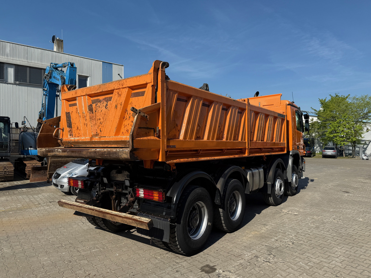 Mercedes-Benz 4144 Actros MP2 3-S.-Kipper Bordmatic Klima 8x6 - Damperli kamyon: fotoğraf 4 Mercedes-Benz 4144 Actros MP2 3-S.-Kipper Bordmatic Klima 8x6 - Damperli kamyon: fotoğraf 4