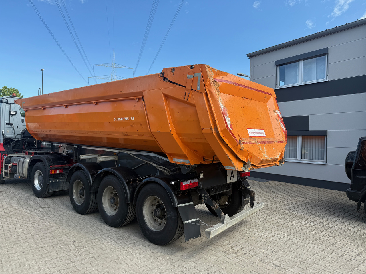 Schwarzmüller Kippauflieger Gesteinsmulde verstärkt Liftachse - Damperli dorse: fotoğraf 5 Schwarzmüller Kippauflieger Gesteinsmulde verstärkt Liftachse - Damperli dorse: fotoğraf 5