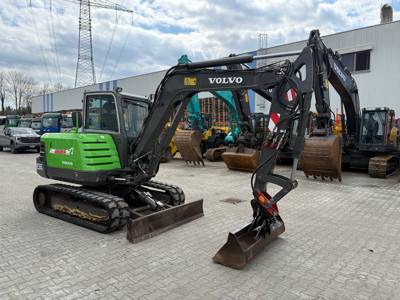 Volvo EC55C Kompaktbagger MS03 Klima - Ekskavatör: fotoğraf 3 Volvo EC55C Kompaktbagger MS03 Klima - Ekskavatör: fotoğraf 3