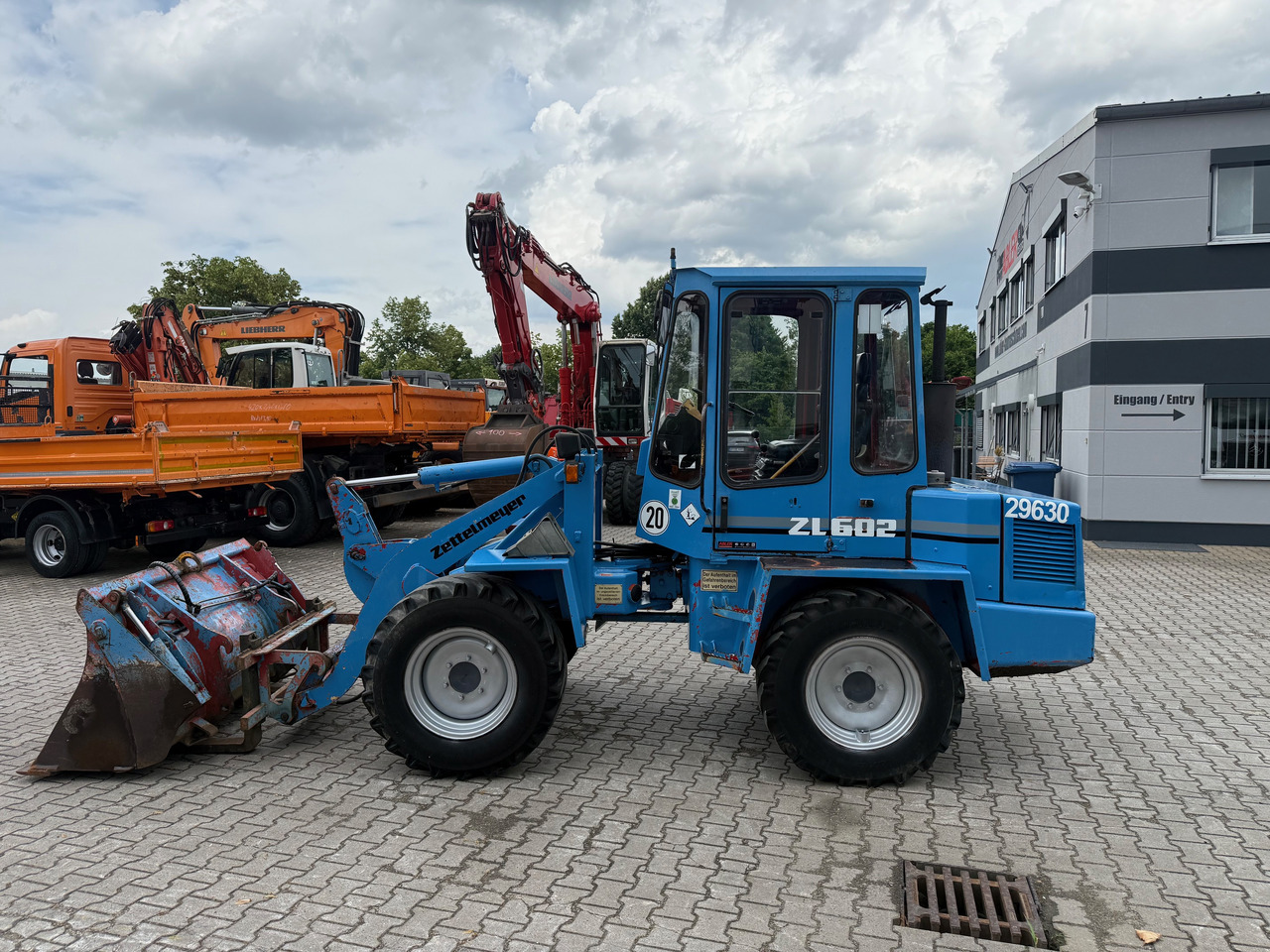Zettelmeyer ZL502C Radlader Gabel+Klappschaufel+SW - Tekerlekli yükleyici: fotoğraf 3 Zettelmeyer ZL502C Radlader Gabel+Klappschaufel+SW - Tekerlekli yükleyici: fotoğraf 3