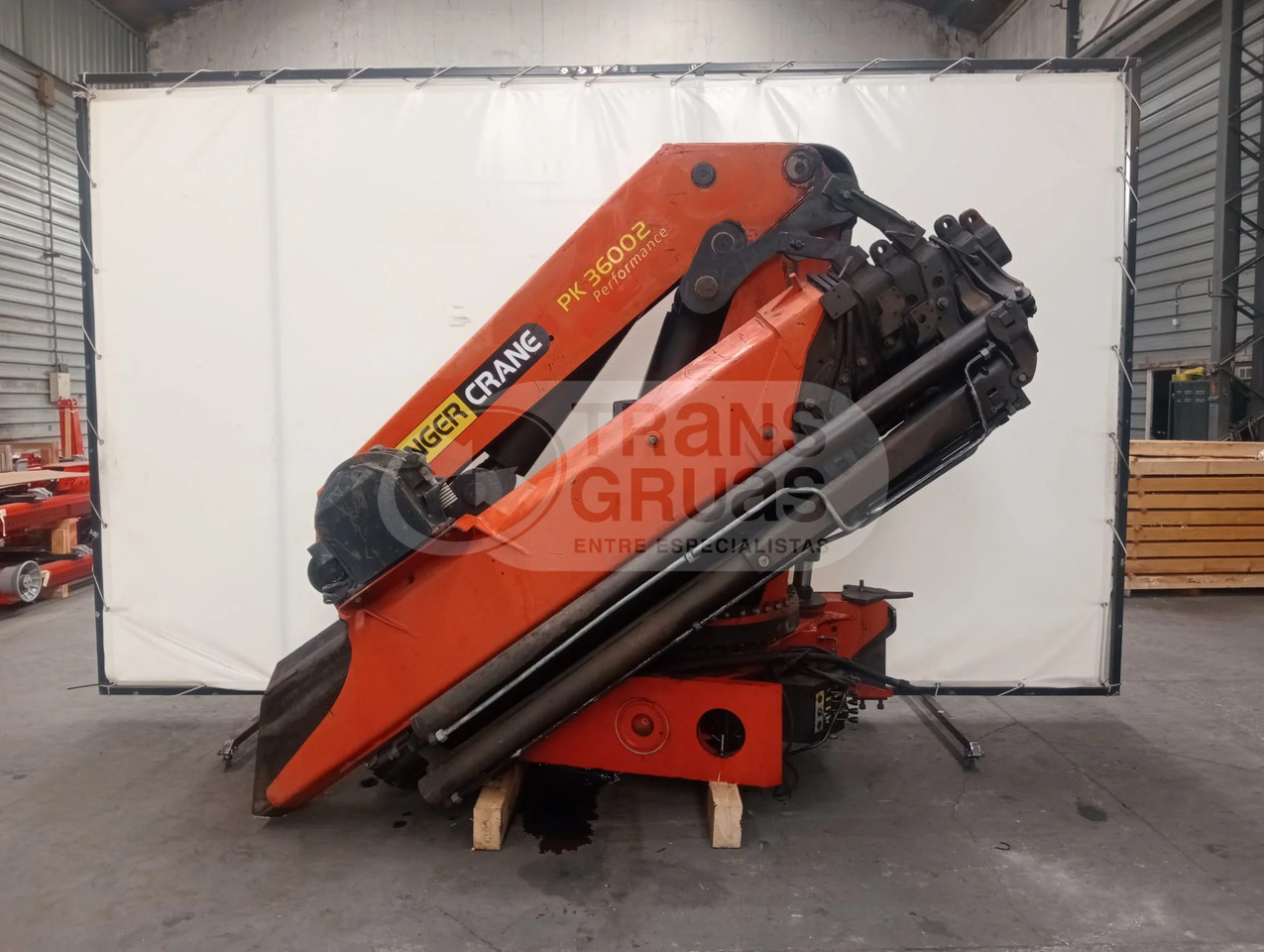 Grúa hidráulica Palfinger PK 36002 - Araç üstü vinç: fotoğraf 5 Grúa hidráulica Palfinger PK 36002 - Araç üstü vinç: fotoğraf 5