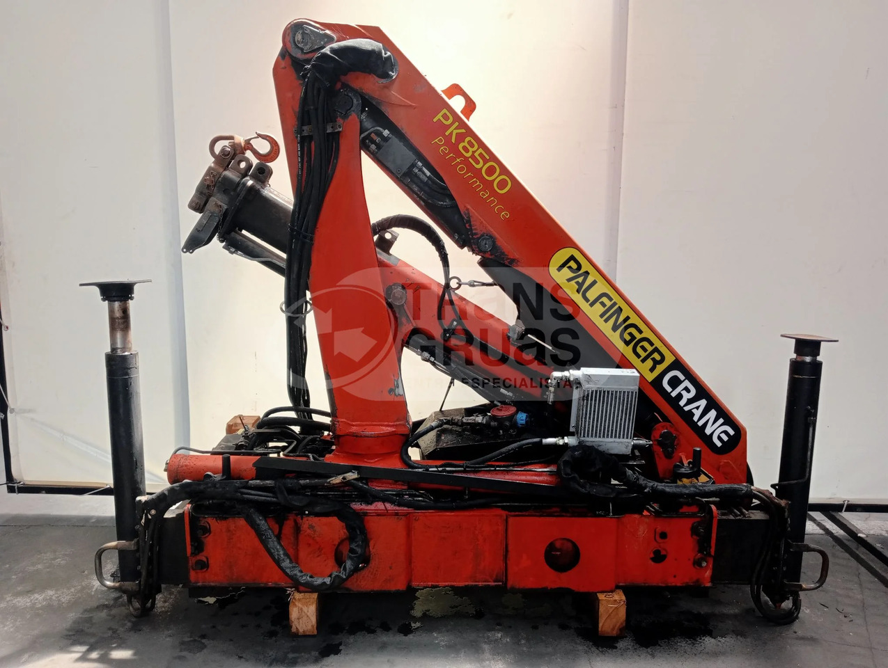 Grúa hidráulica Palfinger PK 8500 - Araç üstü vinç: fotoğraf 4 Grúa hidráulica Palfinger PK 8500 - Araç üstü vinç: fotoğraf 4