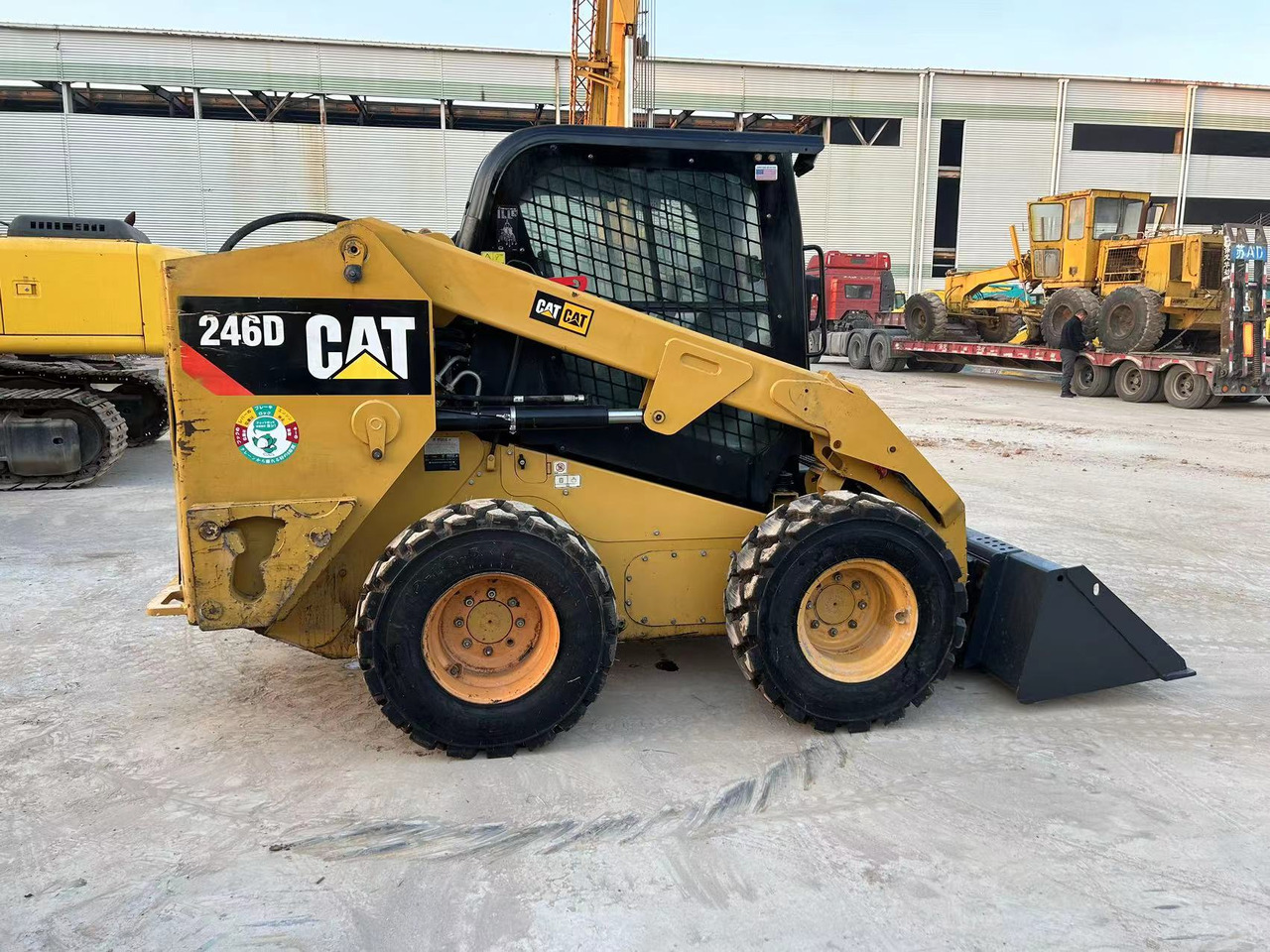 Caterpillar 246D - Mini yükleyici: fotoğraf 1 Caterpillar 246D - Mini yükleyici: fotoğraf 1