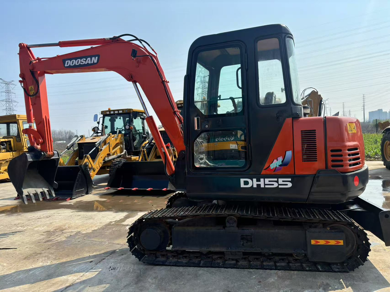 Doosan DH55 - Mini ekskavatör: fotoğraf 2 Doosan DH55 - Mini ekskavatör: fotoğraf 2