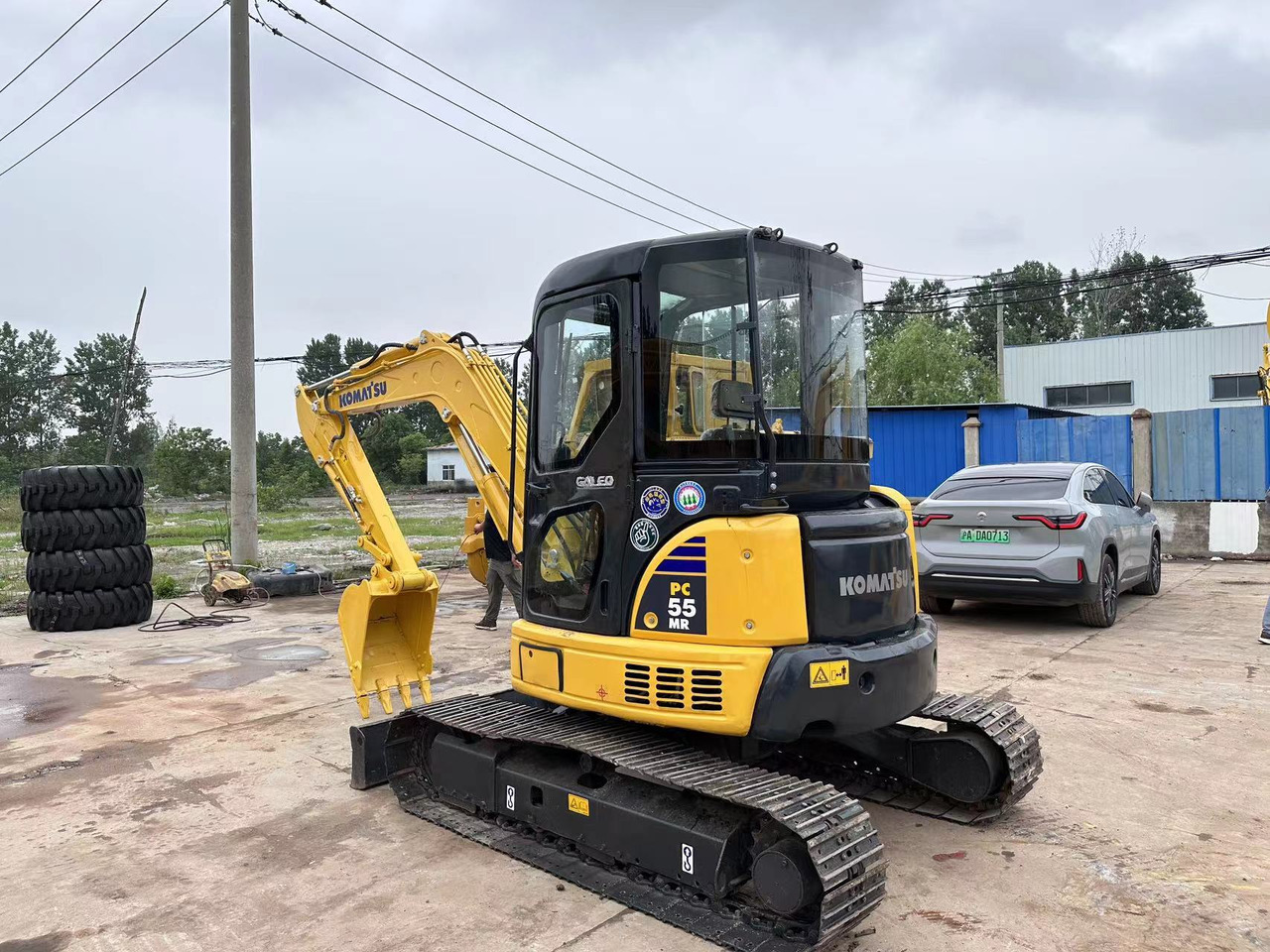 KOMATSU PC55MR - Mini ekskavatör: fotoğraf 5 KOMATSU PC55MR - Mini ekskavatör: fotoğraf 5