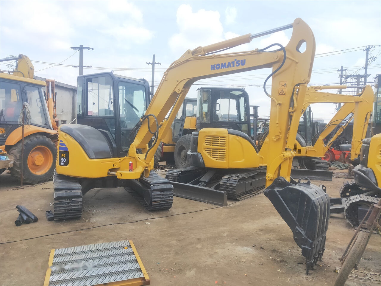 Komatsu PC50MR - Mini ekskavatör: fotoğraf 4 Komatsu PC50MR - Mini ekskavatör: fotoğraf 4