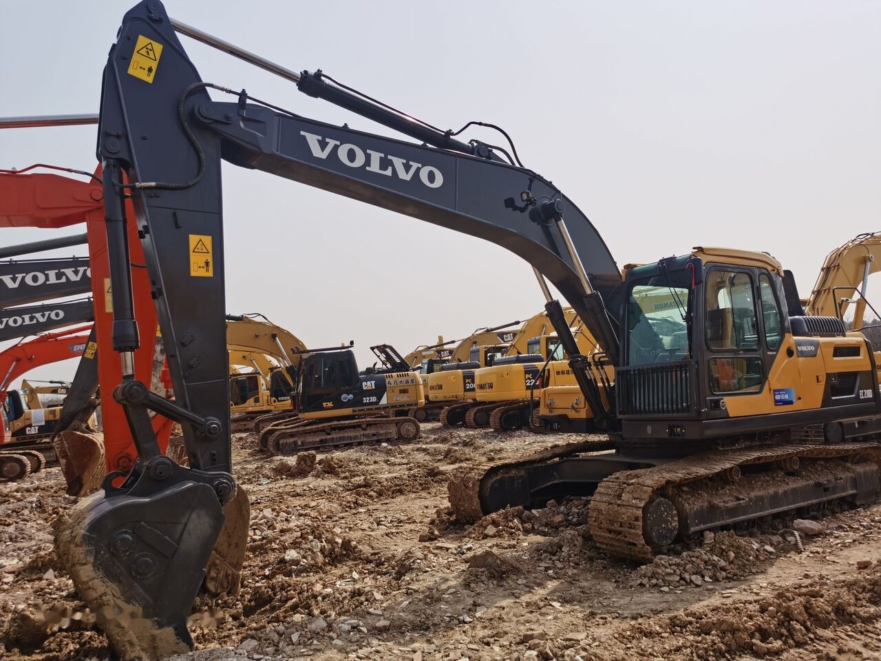 Volvo EC210D - Paletli ekskavatör: fotoğraf 4 Volvo EC210D - Paletli ekskavatör: fotoğraf 4