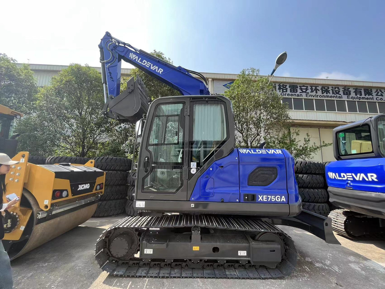 XCMG XE75GA - Paletli ekskavatör: fotoğraf 1 XCMG XE75GA - Paletli ekskavatör: fotoğraf 1