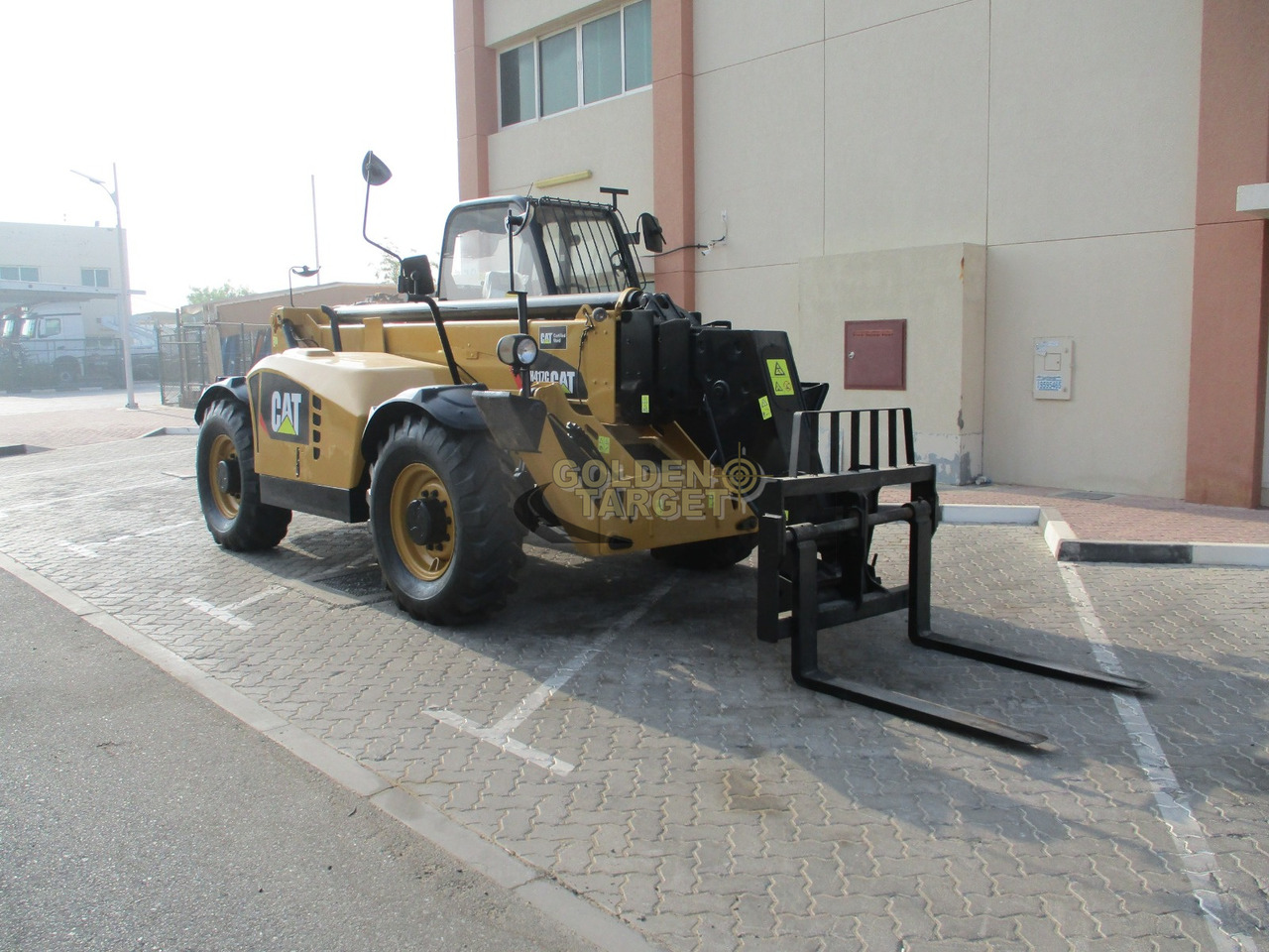 Caterpillar TH417 Telehandler - Teleskopik yükleyici: fotoğraf 1 Caterpillar TH417 Telehandler - Teleskopik yükleyici: fotoğraf 1