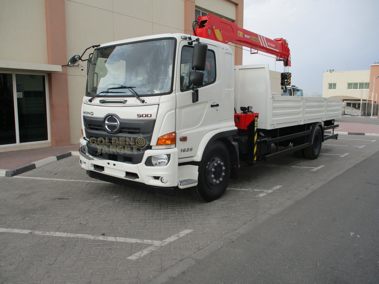 HINO 500 1625 4x2 with SANY PALFINGER SPS16000 Crane - Vinçli kamyon: fotoğraf 2 HINO 500 1625 4x2 with SANY PALFINGER SPS16000 Crane - Vinçli kamyon: fotoğraf 2