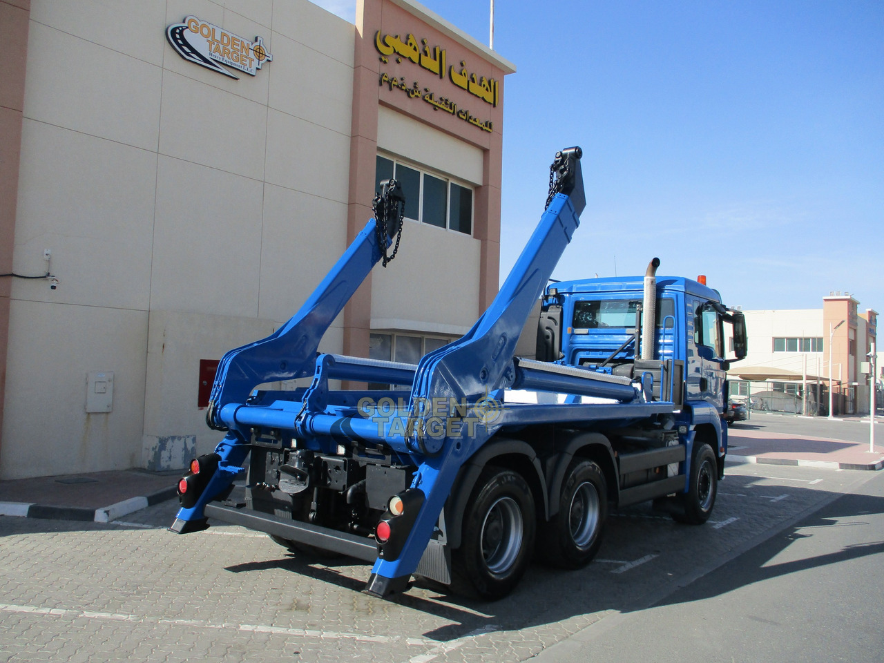 MAN TGS 26.440 6x4 Skip Loader - Hidrolift kamyon: fotoğraf 3 MAN TGS 26.440 6x4 Skip Loader - Hidrolift kamyon: fotoğraf 3