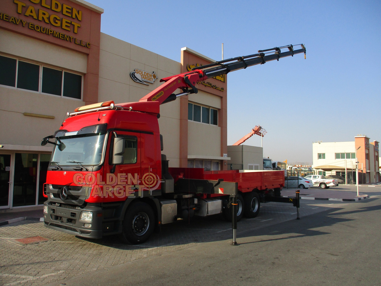 Vinçli kamyon MERCEDES-BENZ 2546 6x4 PALFINGER PK53002 Crane: fotoğraf 7