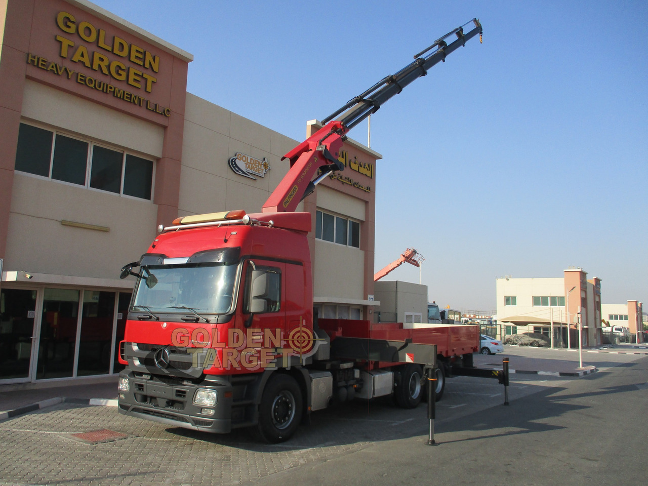 Vinçli kamyon MERCEDES-BENZ 2546 6x4 PALFINGER PK53002 Crane: fotoğraf 10