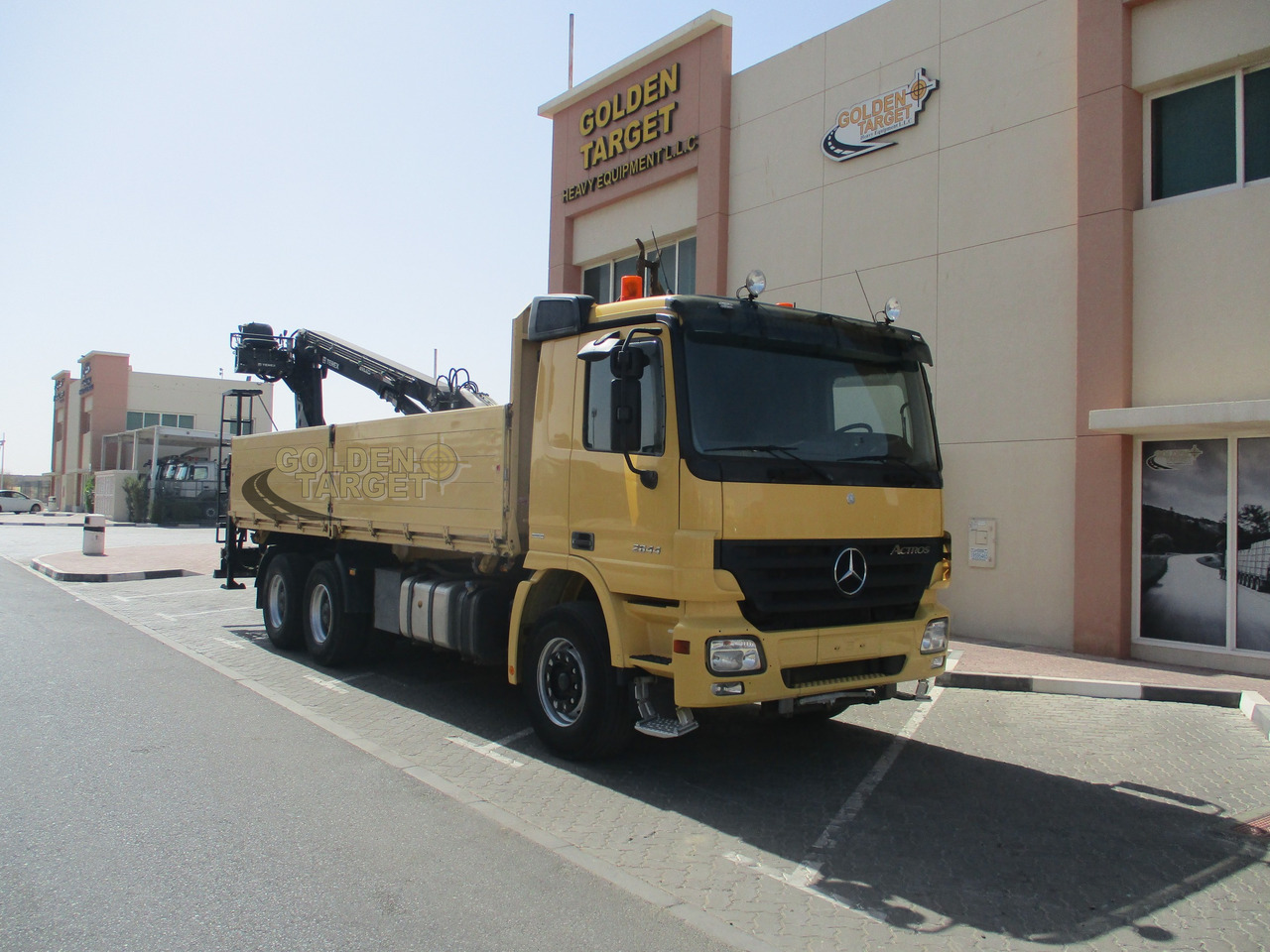 MERCEDES-BENZ ACTROS 2644 6×4 with ATLAS 165.2 Block Crane - Vinçli kamyon: fotoğraf 1 MERCEDES-BENZ ACTROS 2644 6×4 with ATLAS 165.2 Block Crane - Vinçli kamyon: fotoğraf 1