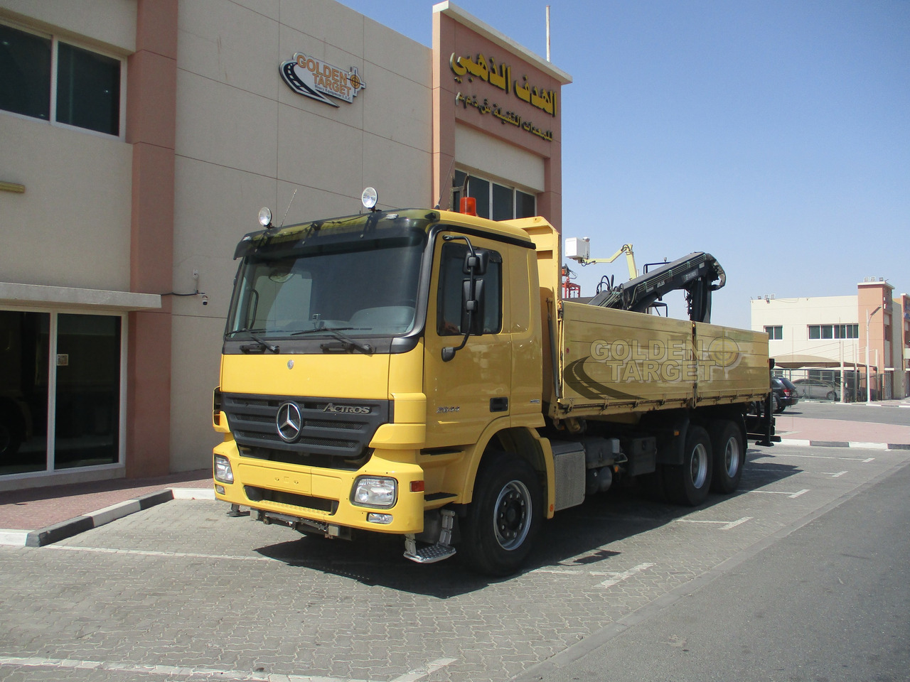 MERCEDES-BENZ ACTROS 2644 6×4 with ATLAS 165.2 Block Crane - Vinçli kamyon: fotoğraf 2 MERCEDES-BENZ ACTROS 2644 6×4 with ATLAS 165.2 Block Crane - Vinçli kamyon: fotoğraf 2