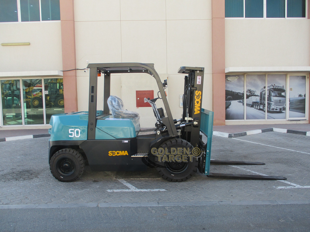 SOCMA HNF-50TC Forklift - Dizel forklift: fotoğraf 5 SOCMA HNF-50TC Forklift - Dizel forklift: fotoğraf 5