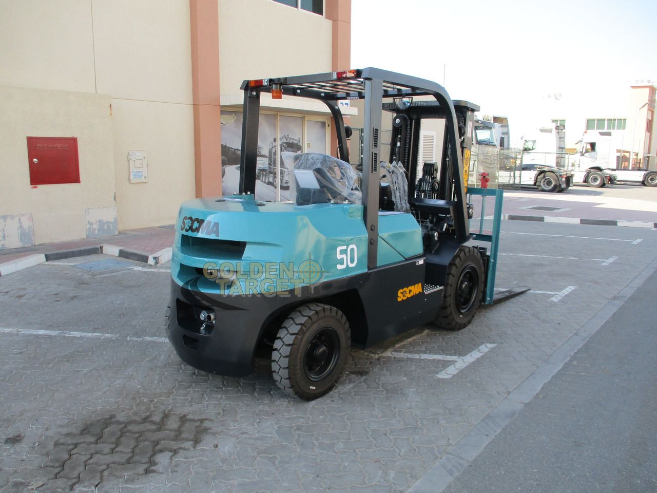 SOCMA HNF-50TC Forklift - Dizel forklift: fotoğraf 3 SOCMA HNF-50TC Forklift - Dizel forklift: fotoğraf 3