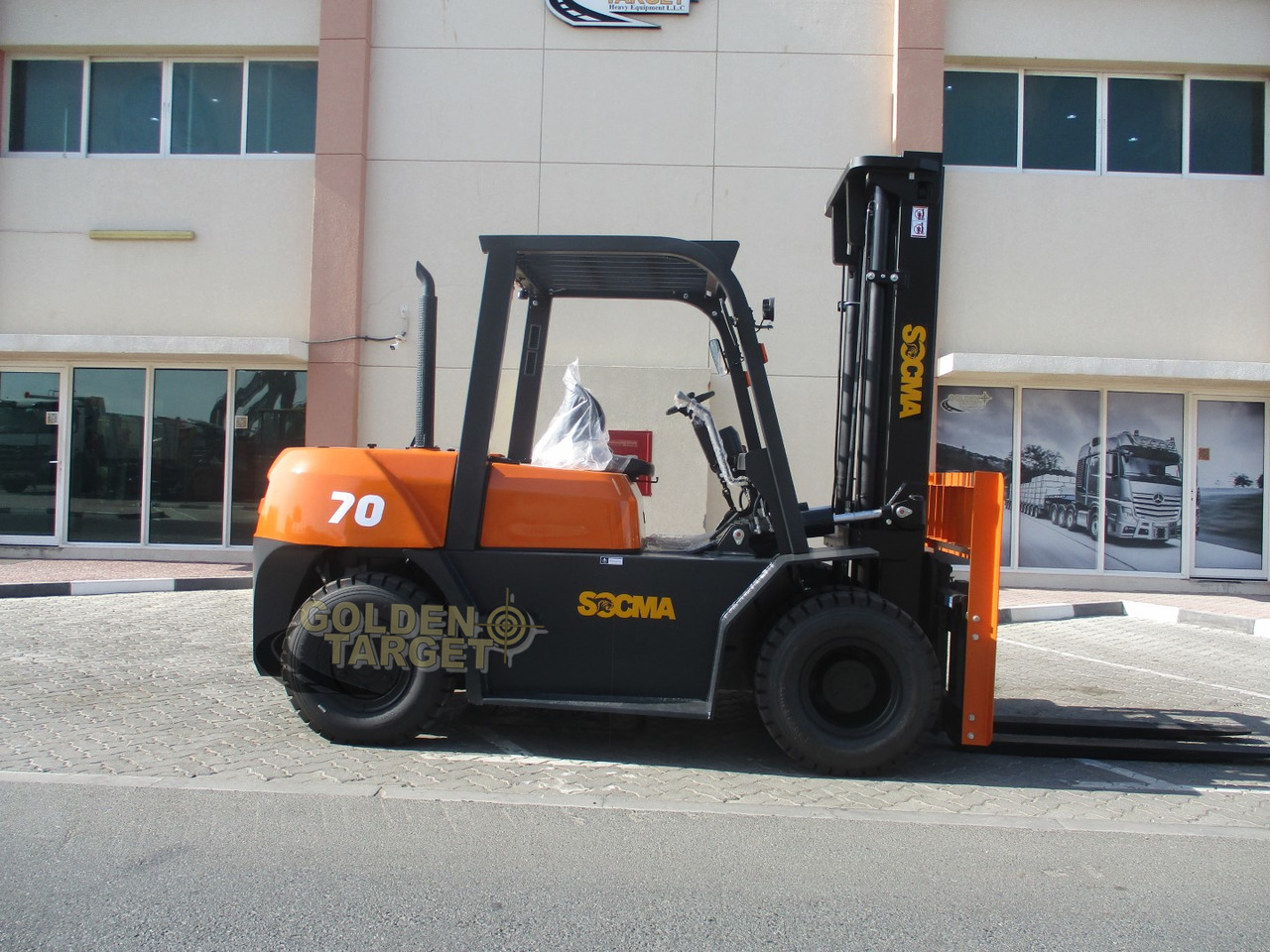 SOCMA HNF-70 Forklift - Dizel forklift: fotoğraf 5 SOCMA HNF-70 Forklift - Dizel forklift: fotoğraf 5