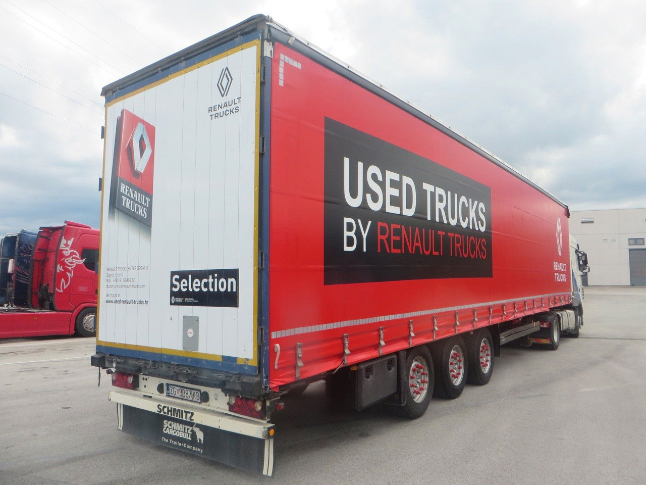 Schmitz Cargobull varios TILT SEMITRAILER -Renault image - Tenteli dorse: fotoğraf 3 Schmitz Cargobull varios TILT SEMITRAILER -Renault image - Tenteli dorse: fotoğraf 3