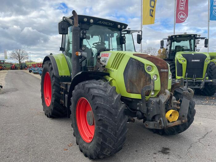 Claas Arion 650 - Traktör: fotoğraf 1 Claas Arion 650 - Traktör: fotoğraf 1